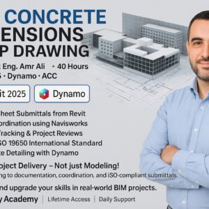 Revit Structure and Bim Concrete Dimensions Shop Drawing